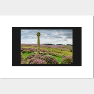 Rosedale Millenium Cross North York Moors Posters and Art